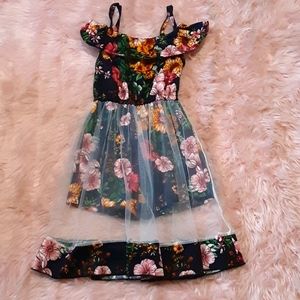 Toddler girl dress romper